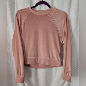 💵3/$20 Splendid Soft velour Long Sleeve Dusty Pink Shirt